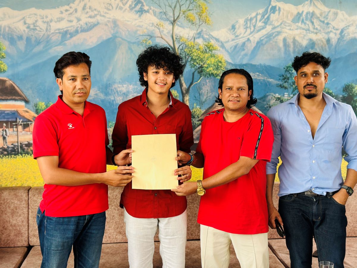 ‘राम नाम सत्य’मा टिकटक स्टार आयुष सिंह ठकुरी अनुबन्धित