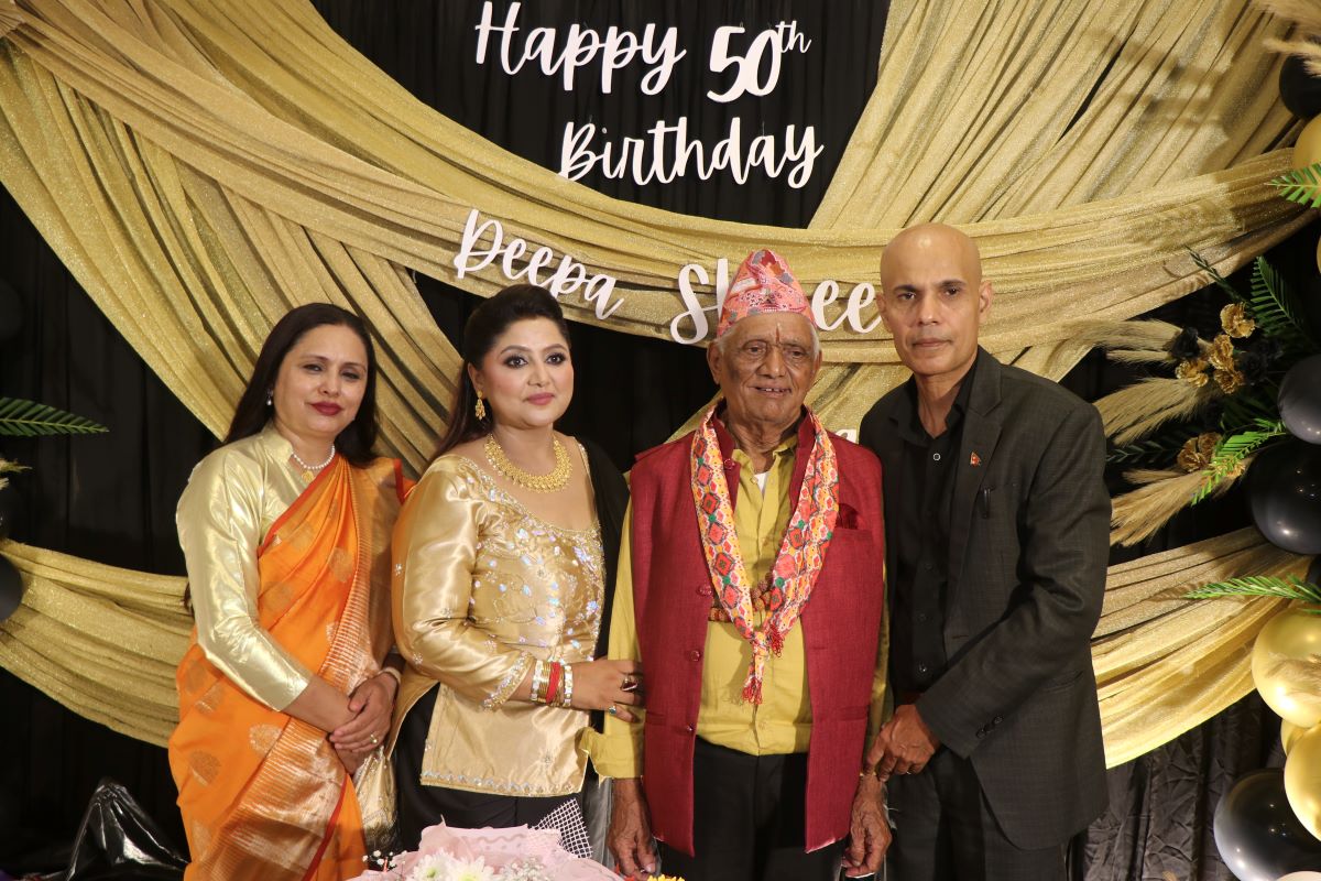दिपाश्री निरौलाको ५० औं जन्मदिनमा को को पुगे ?