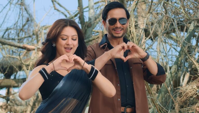 ‘हर्ष’ गीत : बर्षा र खगेन्द्रको ‘कस्तो माया लाग्यो बरिलै’