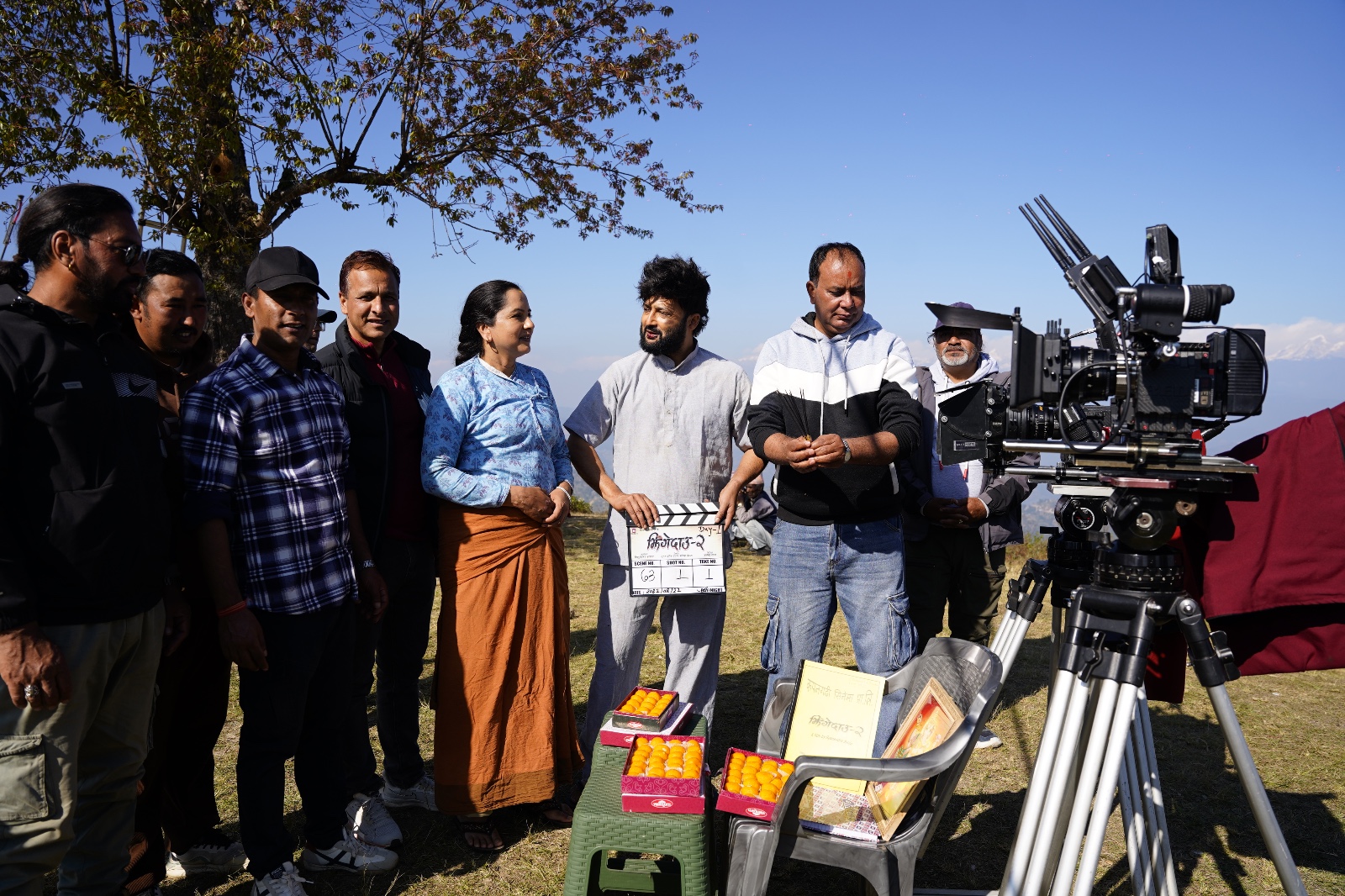 पनौतीबाट ‘झिँगेदाउ २’ को छयांकन सुरु