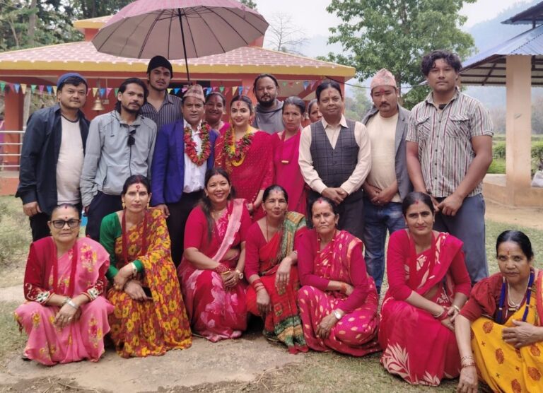 जितु र प्रियानाको ‘कार्की साइँला’को छायाँकन सकियो