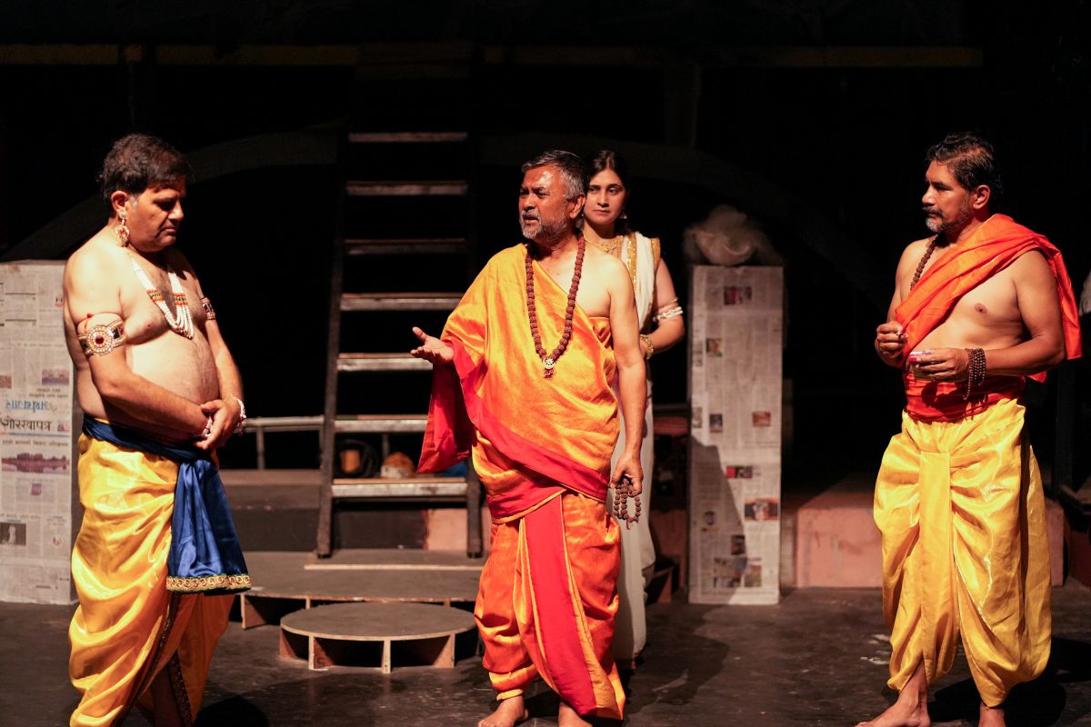 आजदेखि कान्तिपुर थिएटर, मा नाटक ‘महाभारत’ मञ्चन हुँदैछ ।