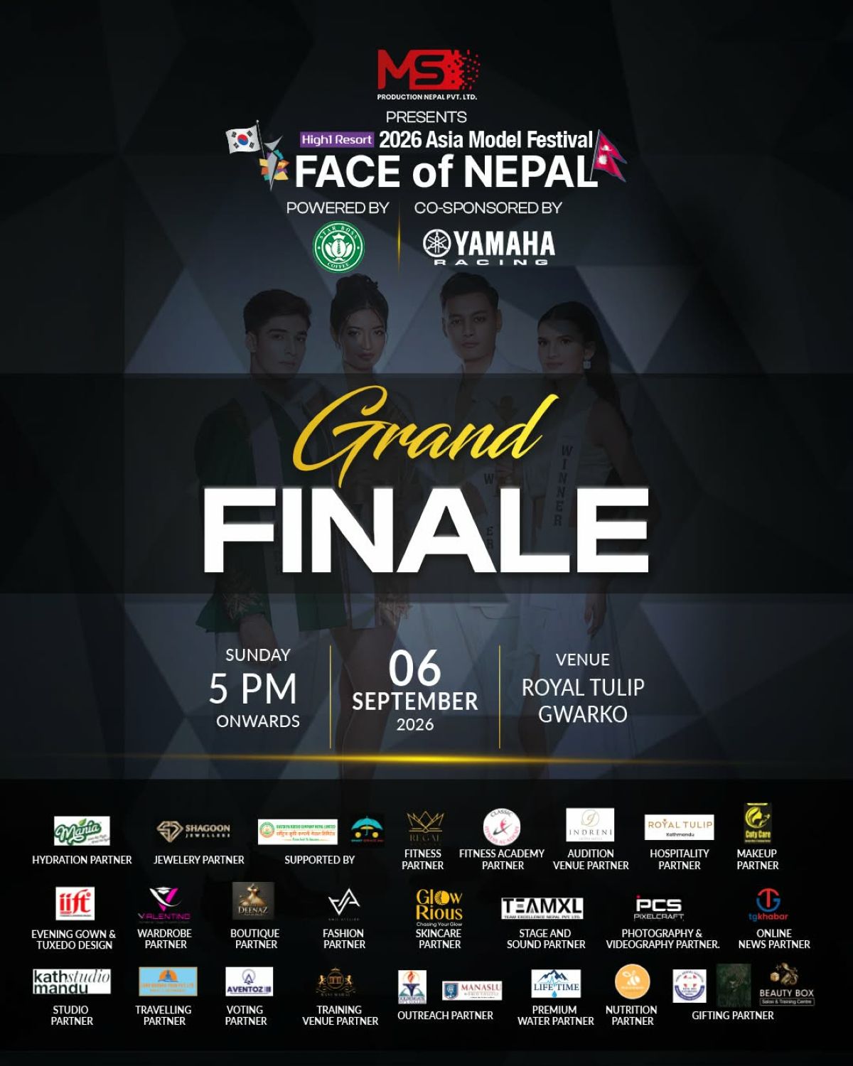 भोटेकोशी बाढीपछि ‘फेस अफ नेपाल–२०२६’को फिनाले सर्‍यो