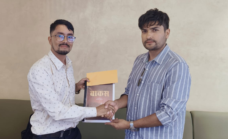 ‘बाकस’मा महेश त्रिपाठी अनुबन्धित, दशैंपछि छायांकनमा जाने